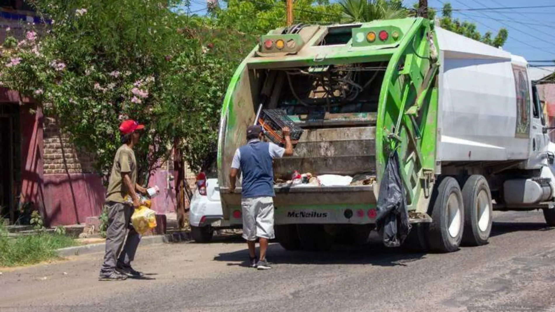 paro en recoleccion de basura la paz